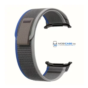 Tekstilna Loop narukvica za Samsung Galaxy Watch Ultra – Siva/Plava