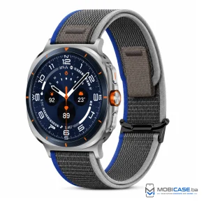 Tekstilna Loop narukvica za Samsung Galaxy Watch Ultra – Siva/Plava